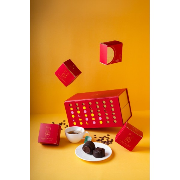 Chocolate Mooncake Gift Set 4pc 